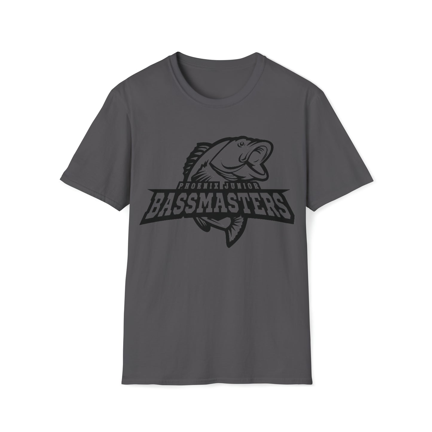 CUSTOM Junior Bassmaster Adult Tee - Black Logo