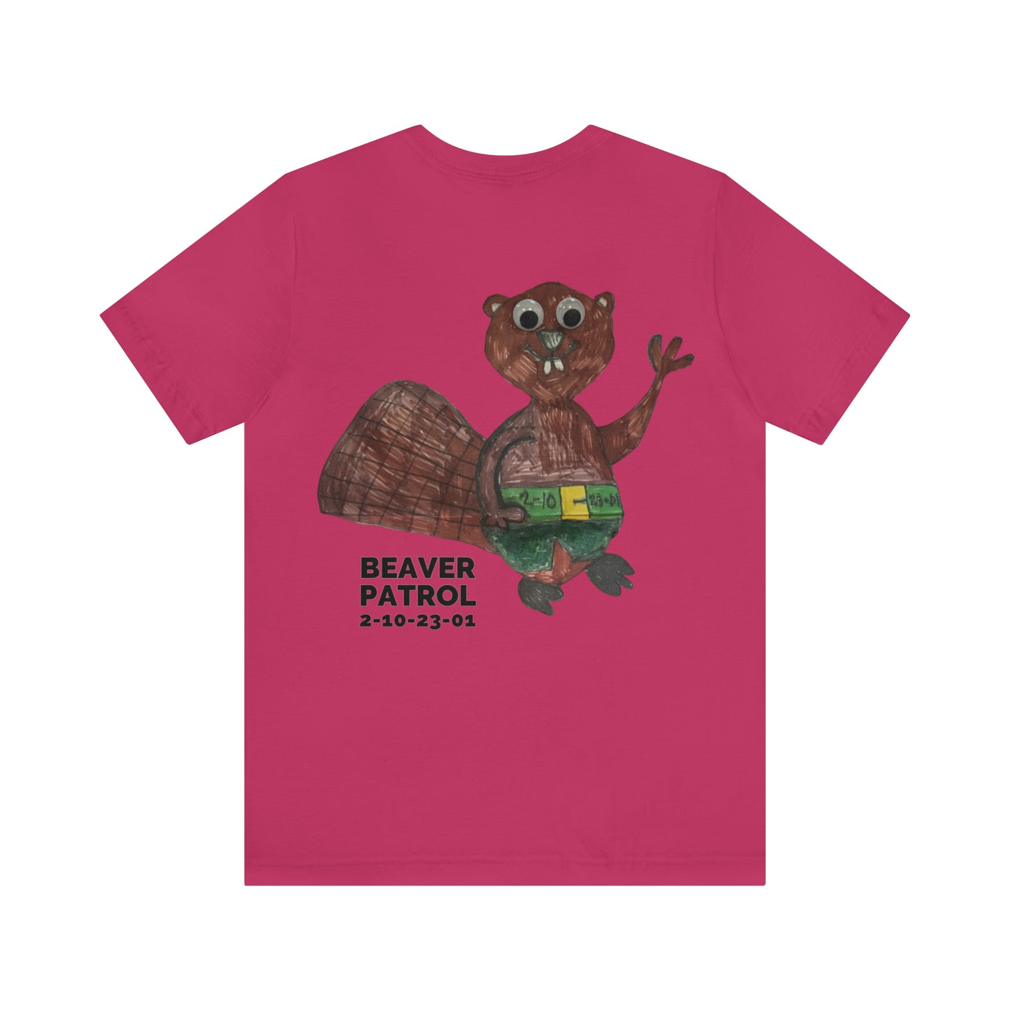 Wood Badge 2023 - Unisex Jersey Short Sleeve Tee - Beavers Patrol