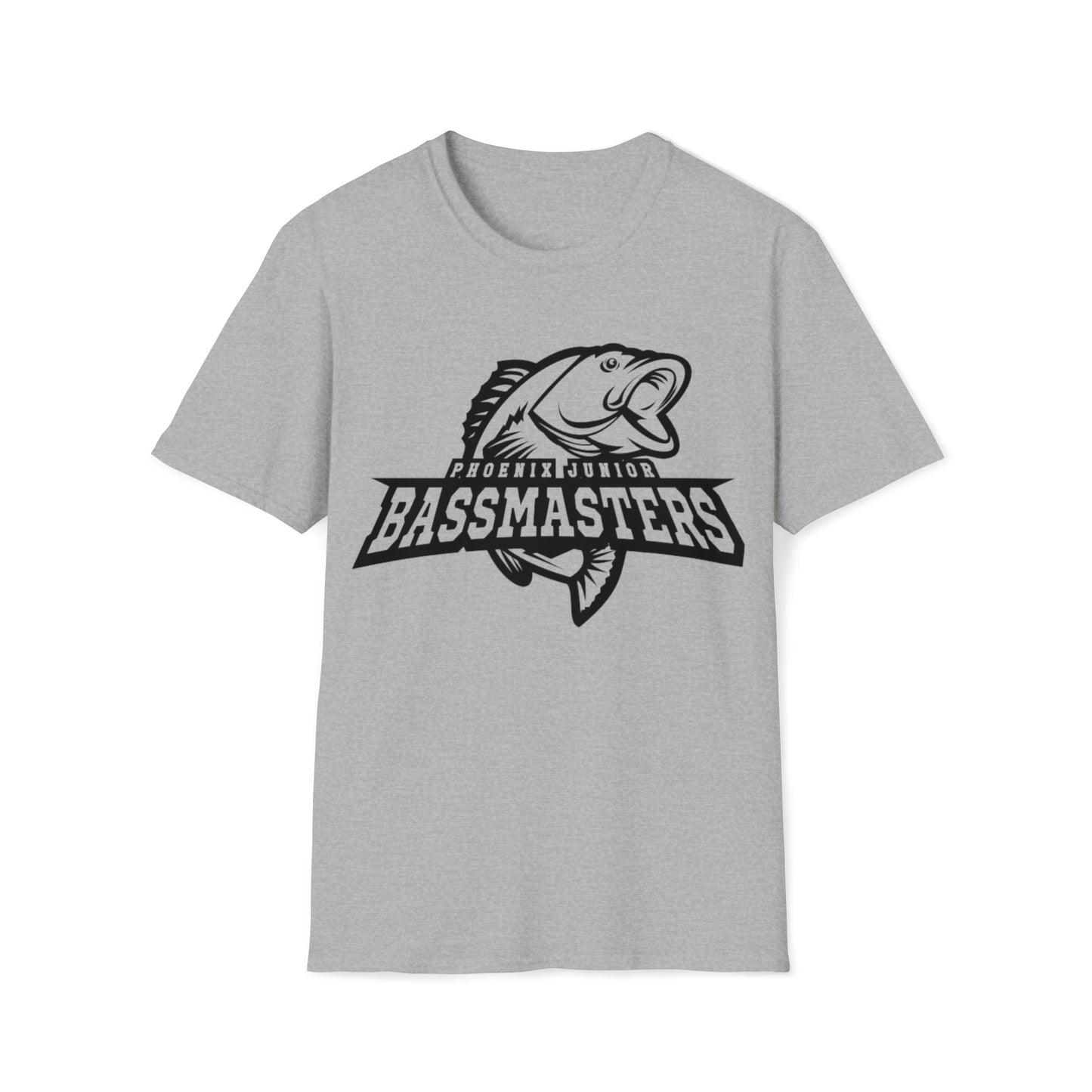 CUSTOM Junior Bassmaster Adult Tee - Black Logo