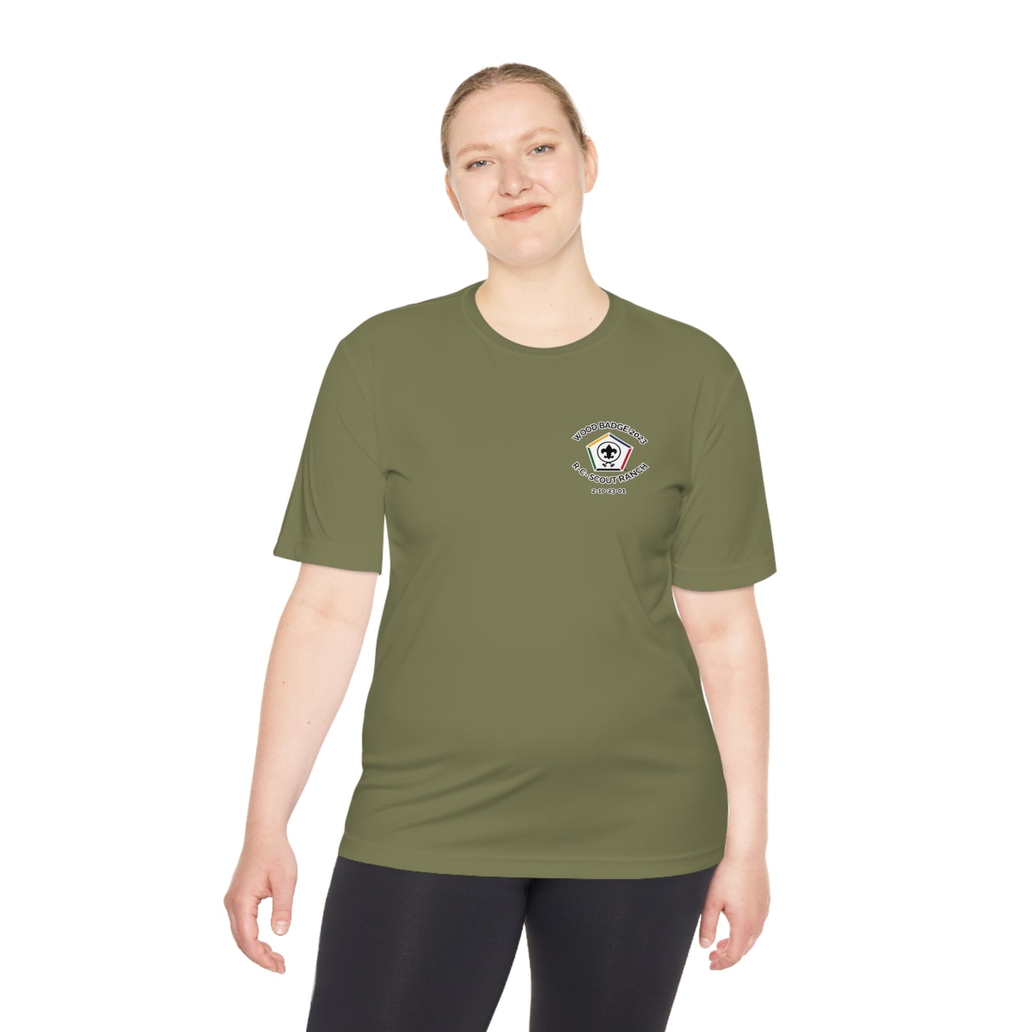 Wood Badge 2023 - Wicking Short Sleeve Tee - Bobwhites Patrol