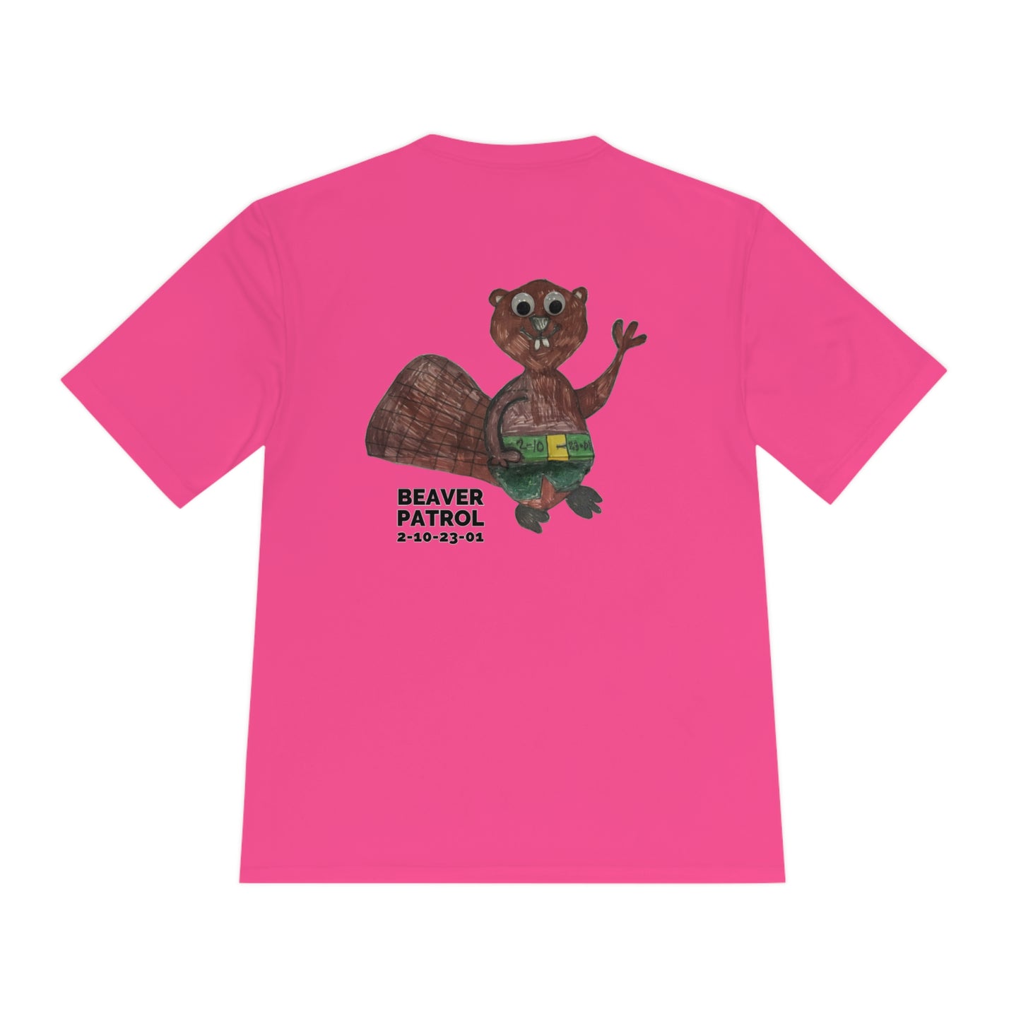 Wood Badge 2023 - Wicking Short Sleeve Tee - Beaver Patrol