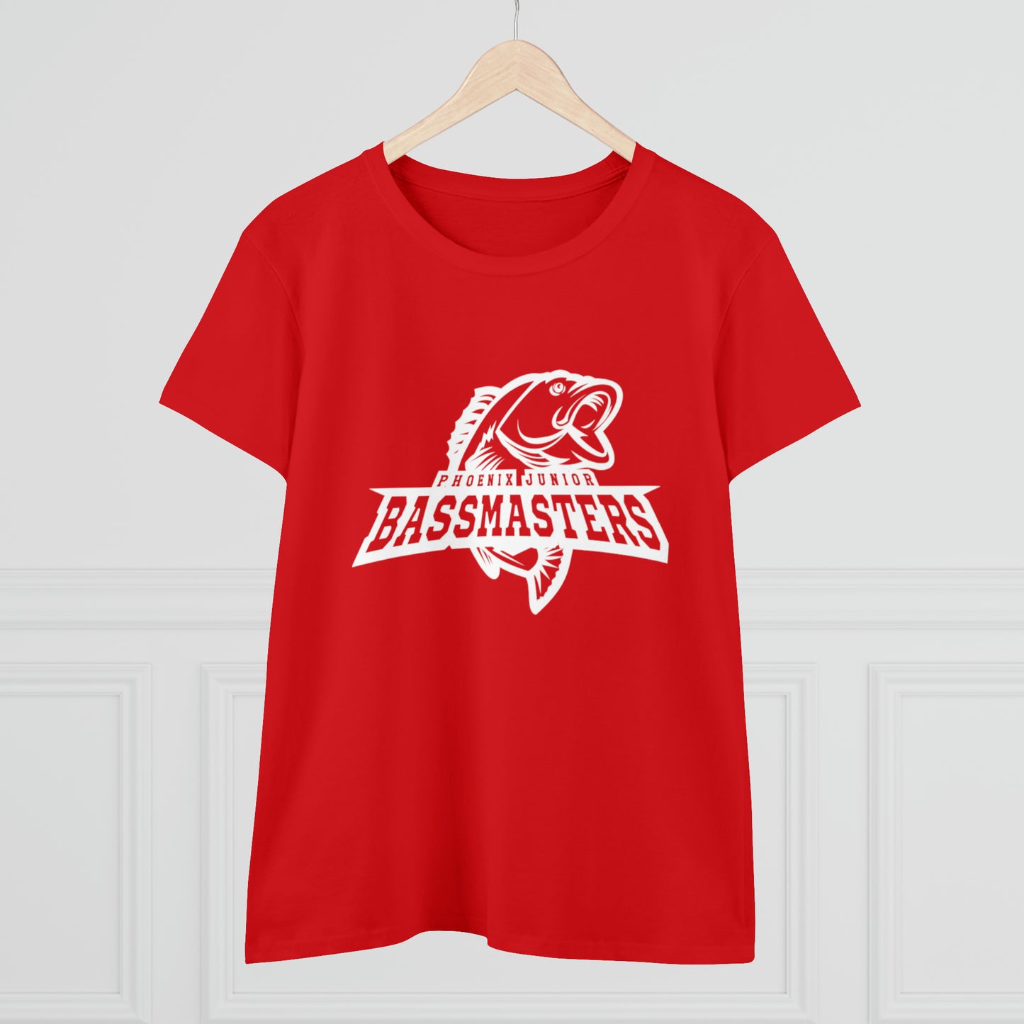 Junior Bassmasters - BASS MOM - White Logo