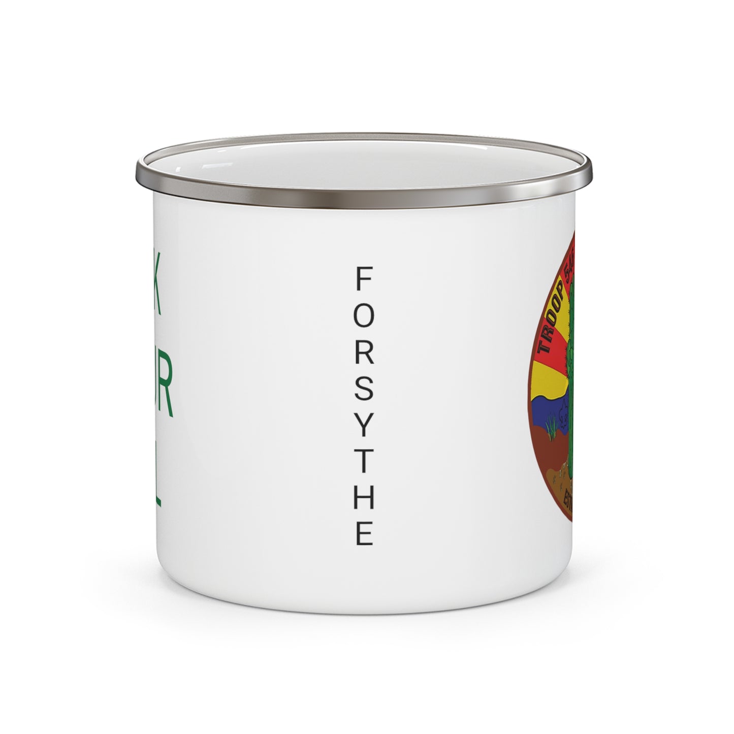 Troop 546 - Enamel Camping Mug (FORSYTHE)