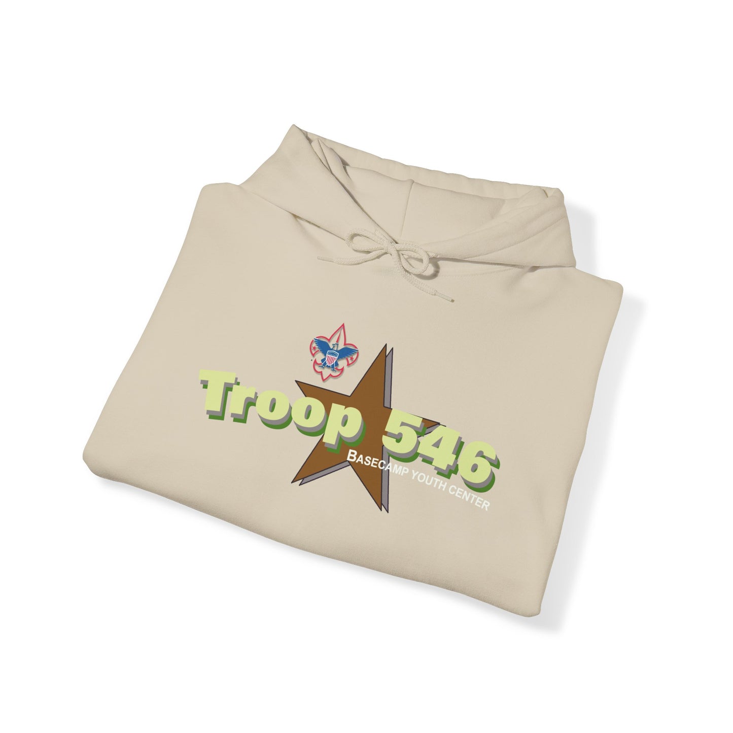 Troop 546 - Cotton Hooded Sweatshirt
