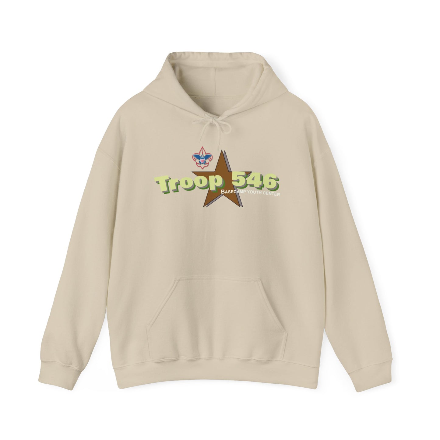 Troop 546 - Cotton Hooded Sweatshirt