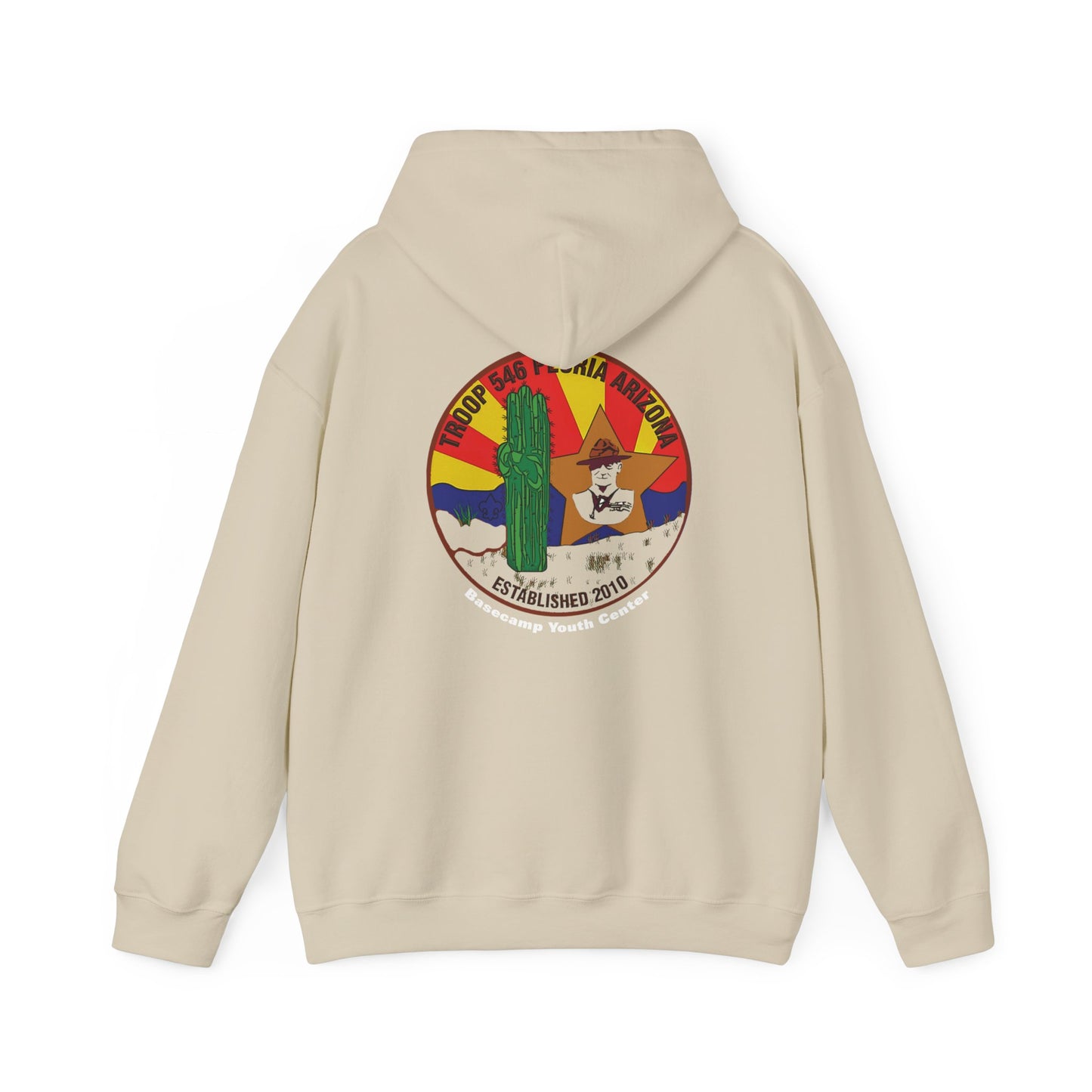 Troop 546 - Cotton Hooded Sweatshirt