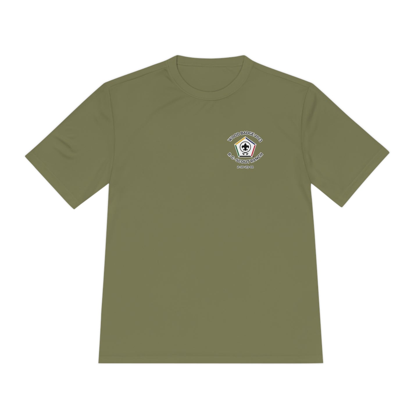 Wood Badge 2023 - Wicking Short Sleeve Tee - Bobwhites Patrol