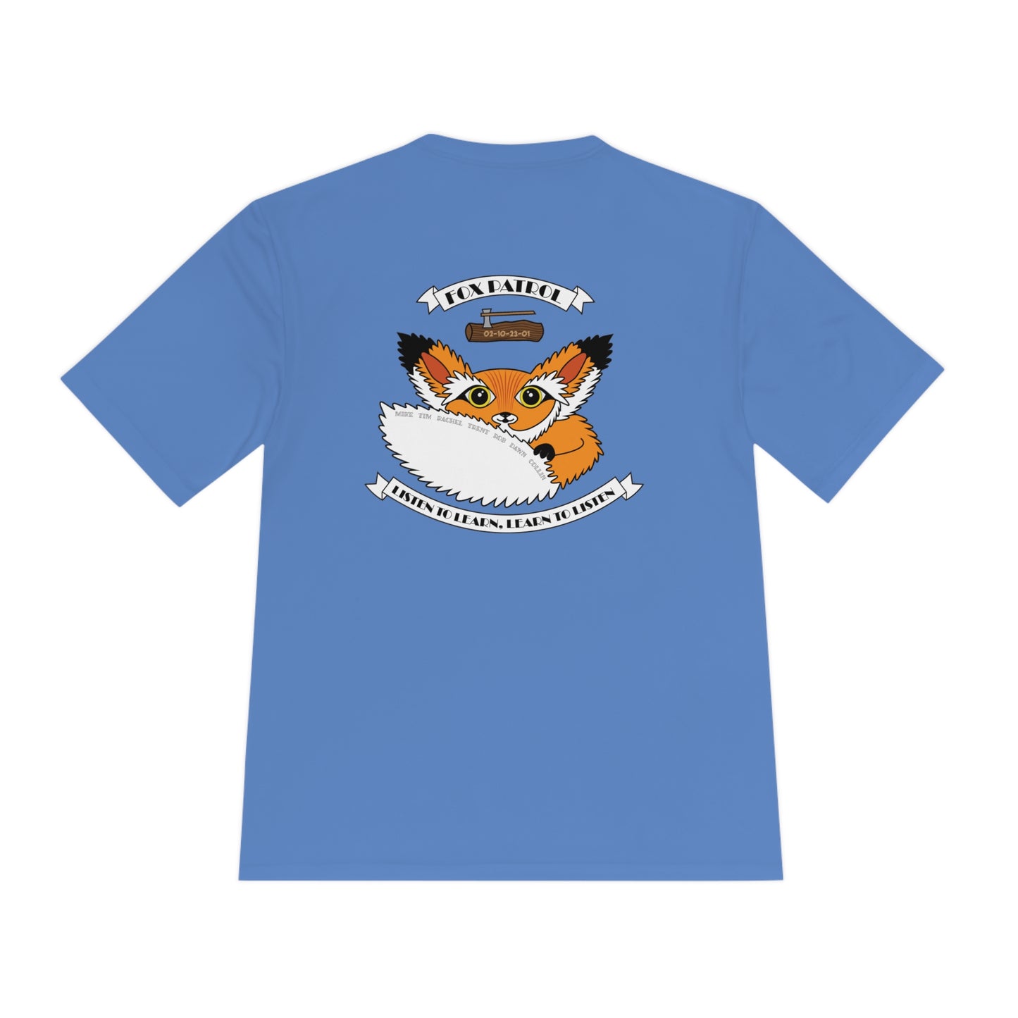 Wood Badge 2023 - Wicking Short Sleeve Tee - Fox Patrol