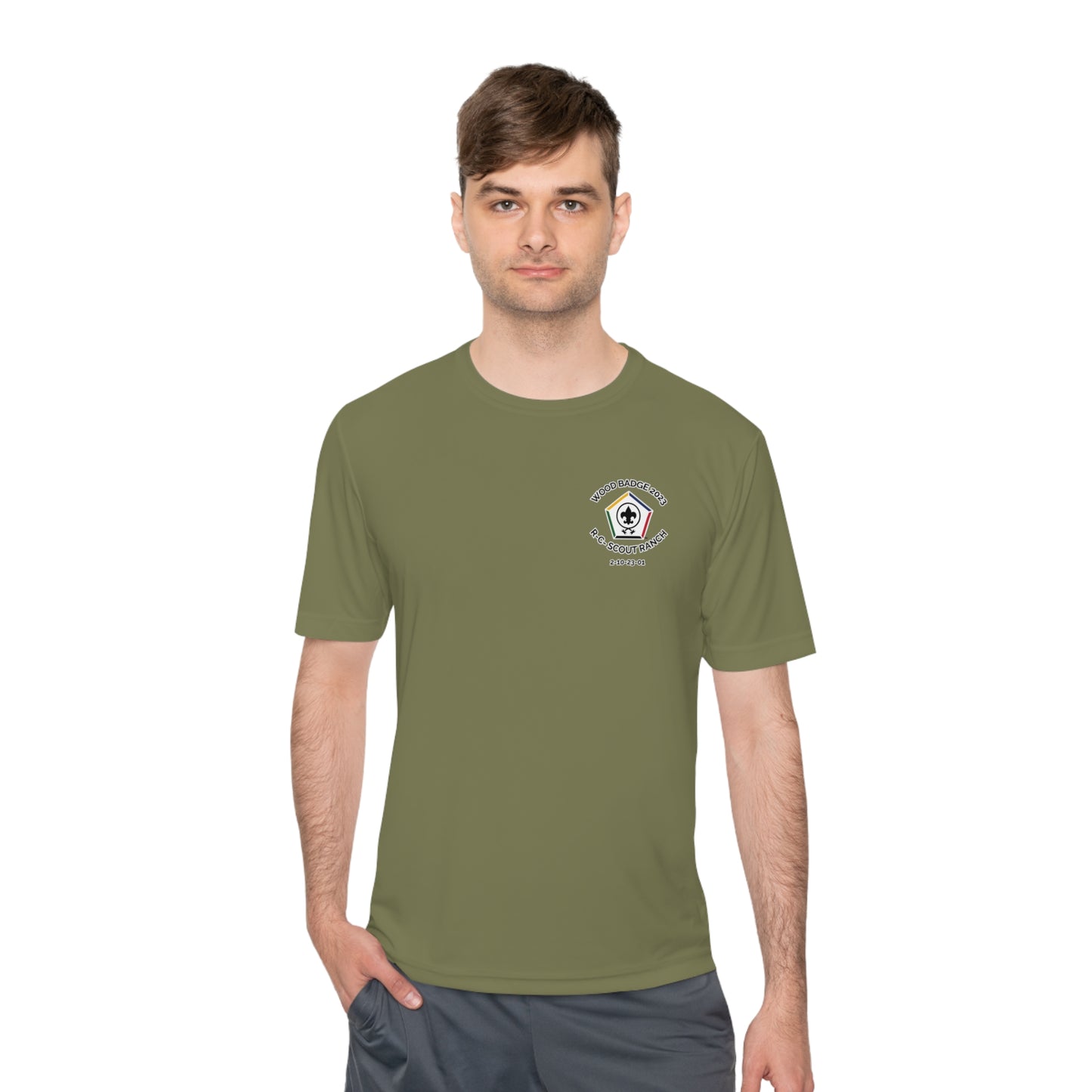 Wood Badge 2023 - Wicking Short Sleeve Tee - Bobwhites Patrol