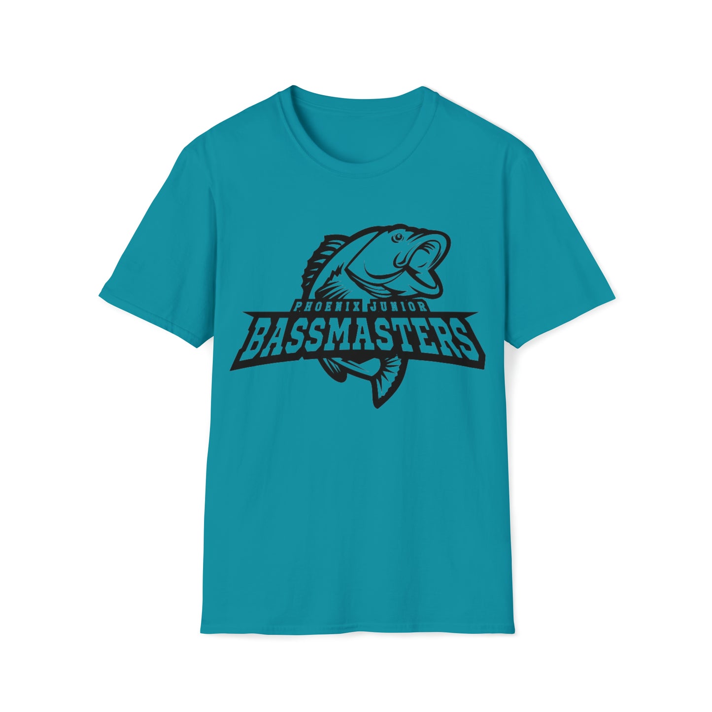 CUSTOM Junior Bassmaster Adult Tee - Black Logo