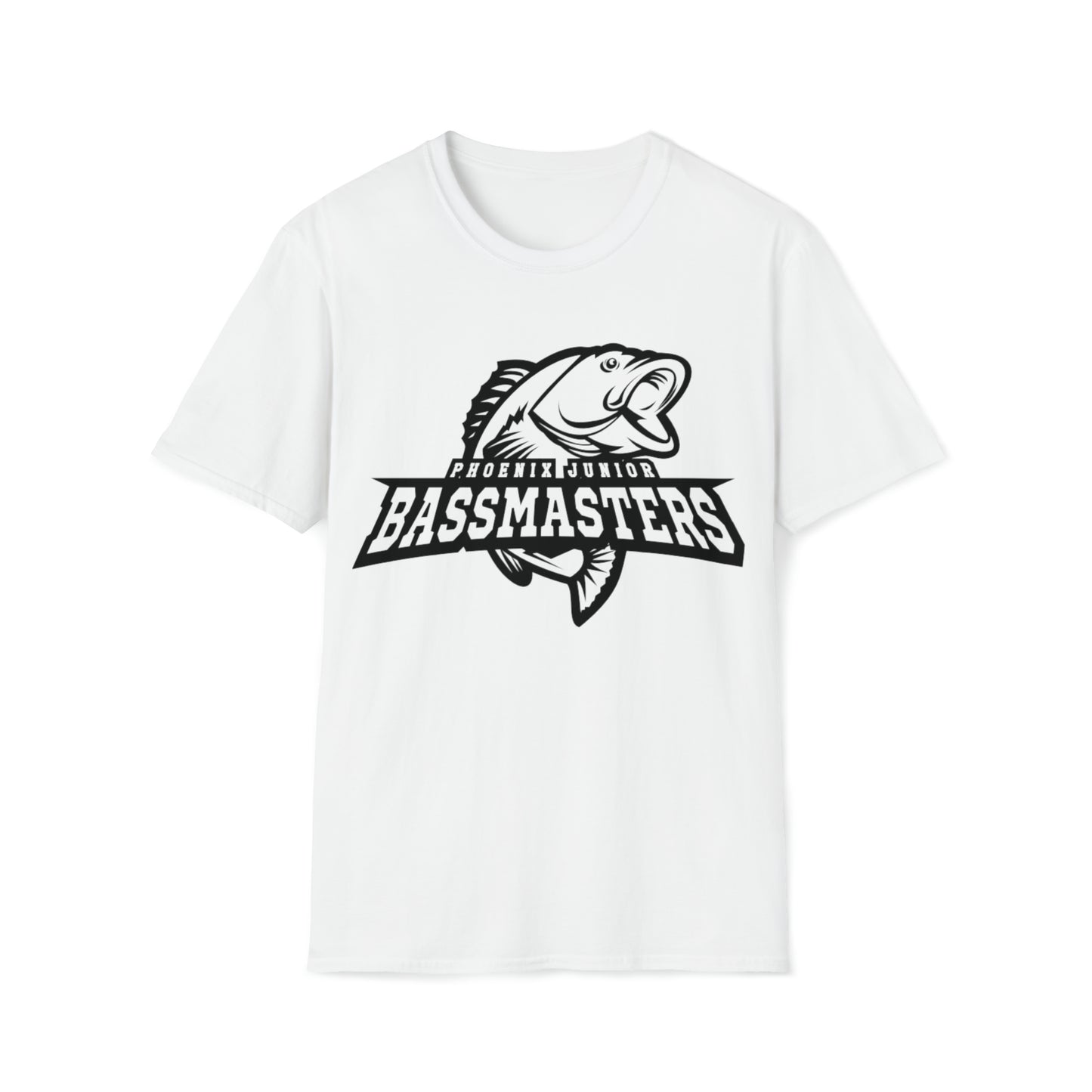 CUSTOM Junior Bassmaster Adult Tee - Black Logo