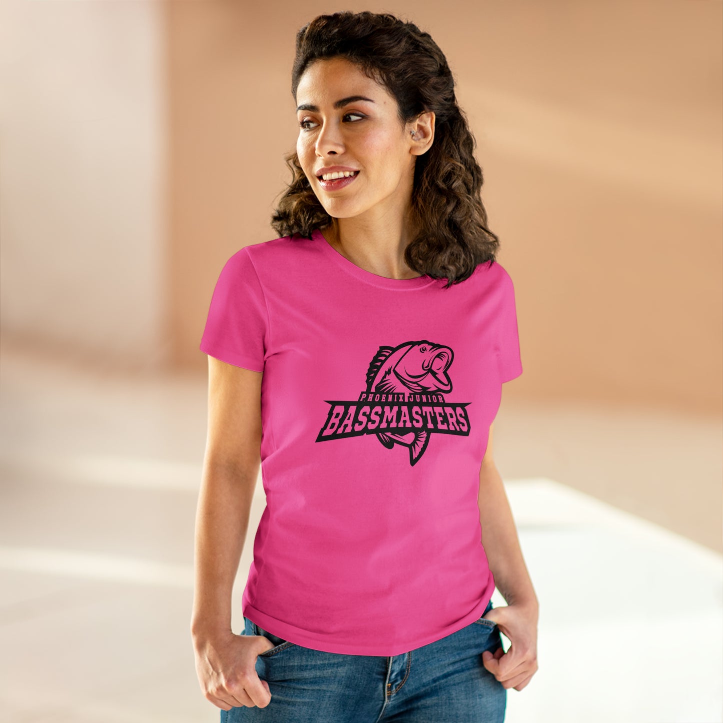 Junior Bassmasters - BASS MOM - Black Logo