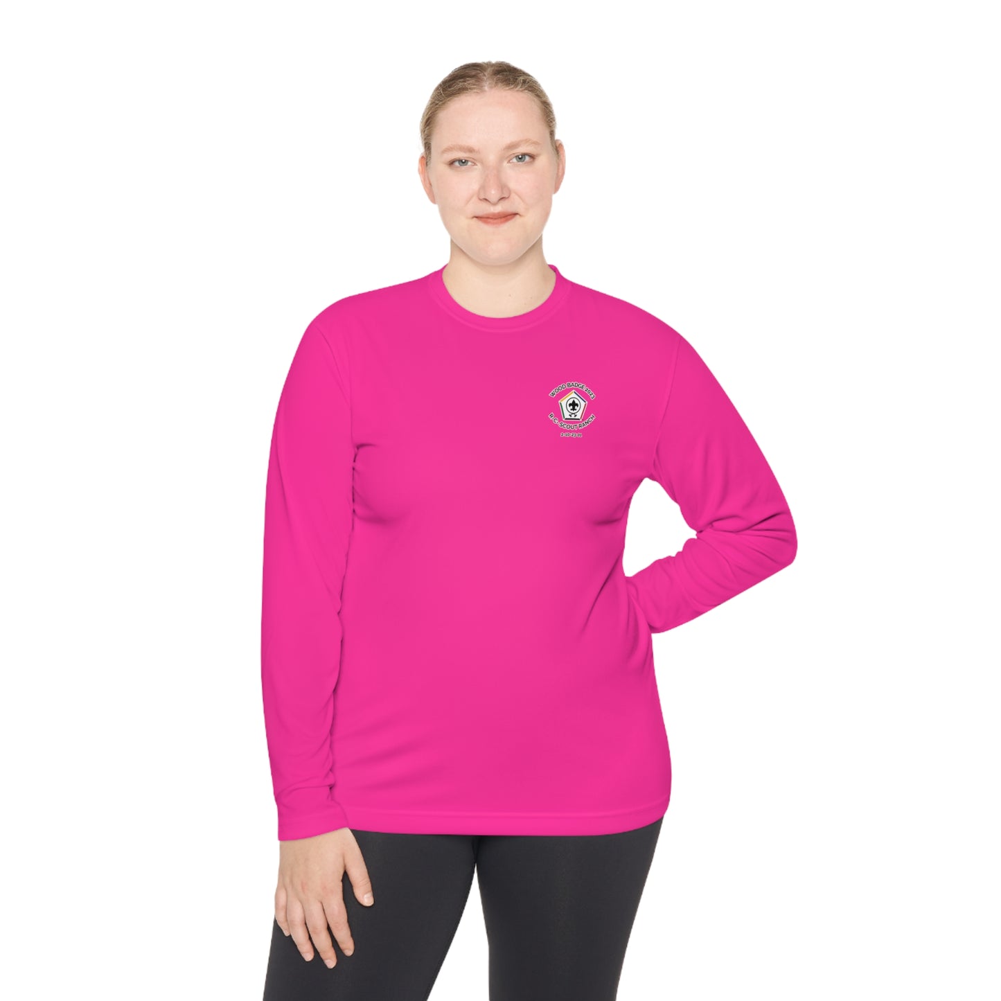 Wood Badge 2023 - Unisex Lightweight Long Sleeve Tee - Beaver Patrol
