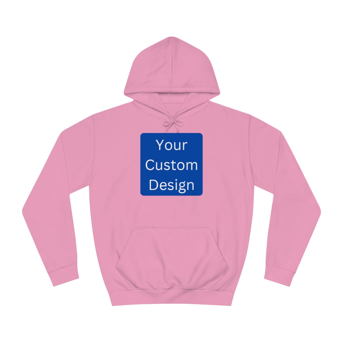 Unisex College Hoodie - Customization (Front Design Only)