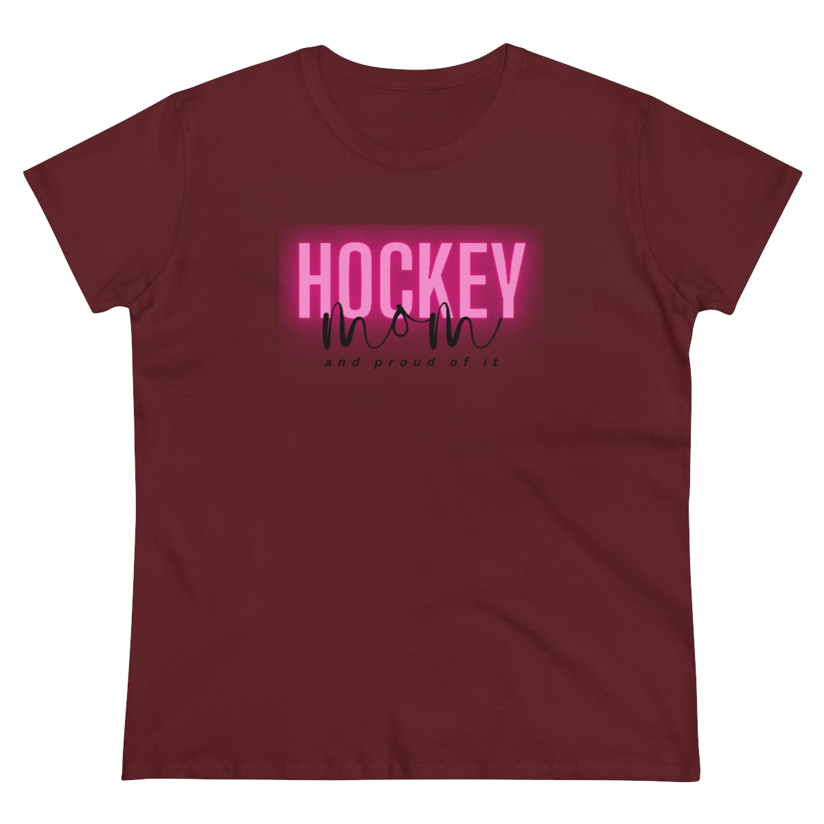 Hockey Mom and Proud of it - Ladies Tee