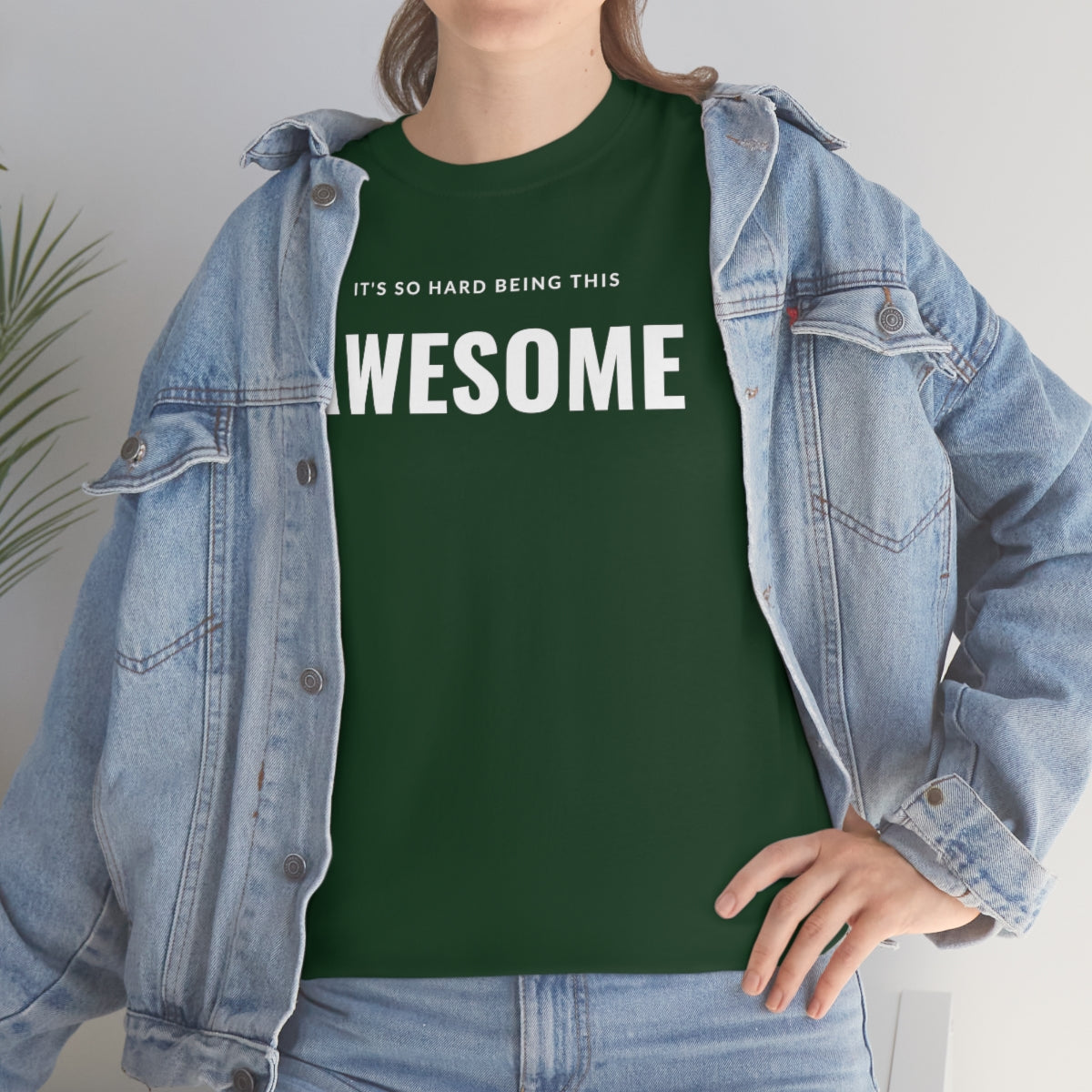 It's hard being this AWESOME Tee