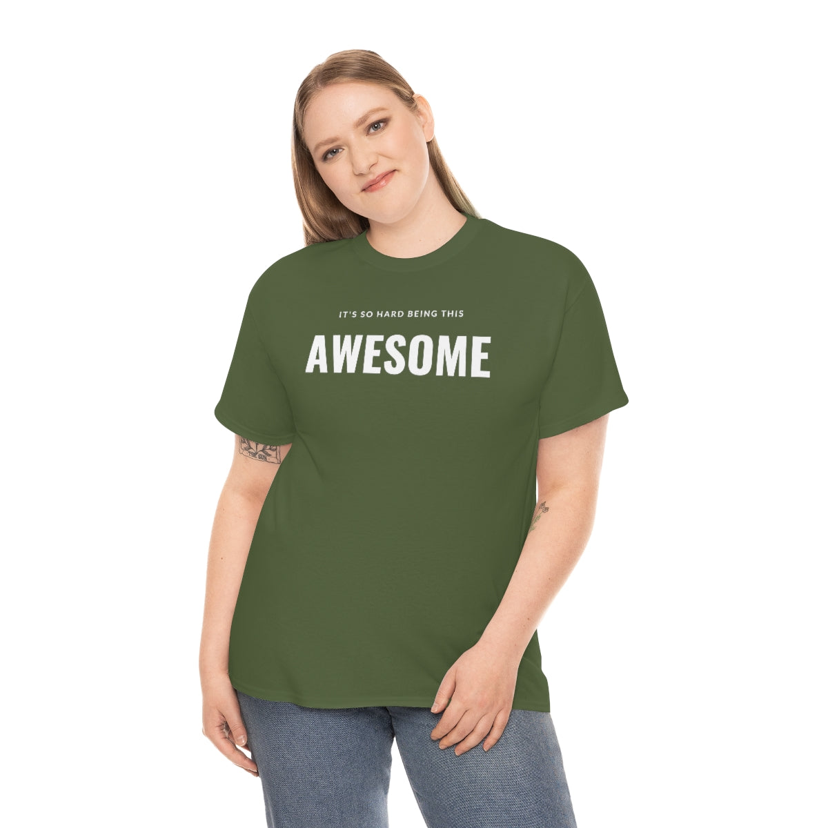 It's hard being this AWESOME Tee