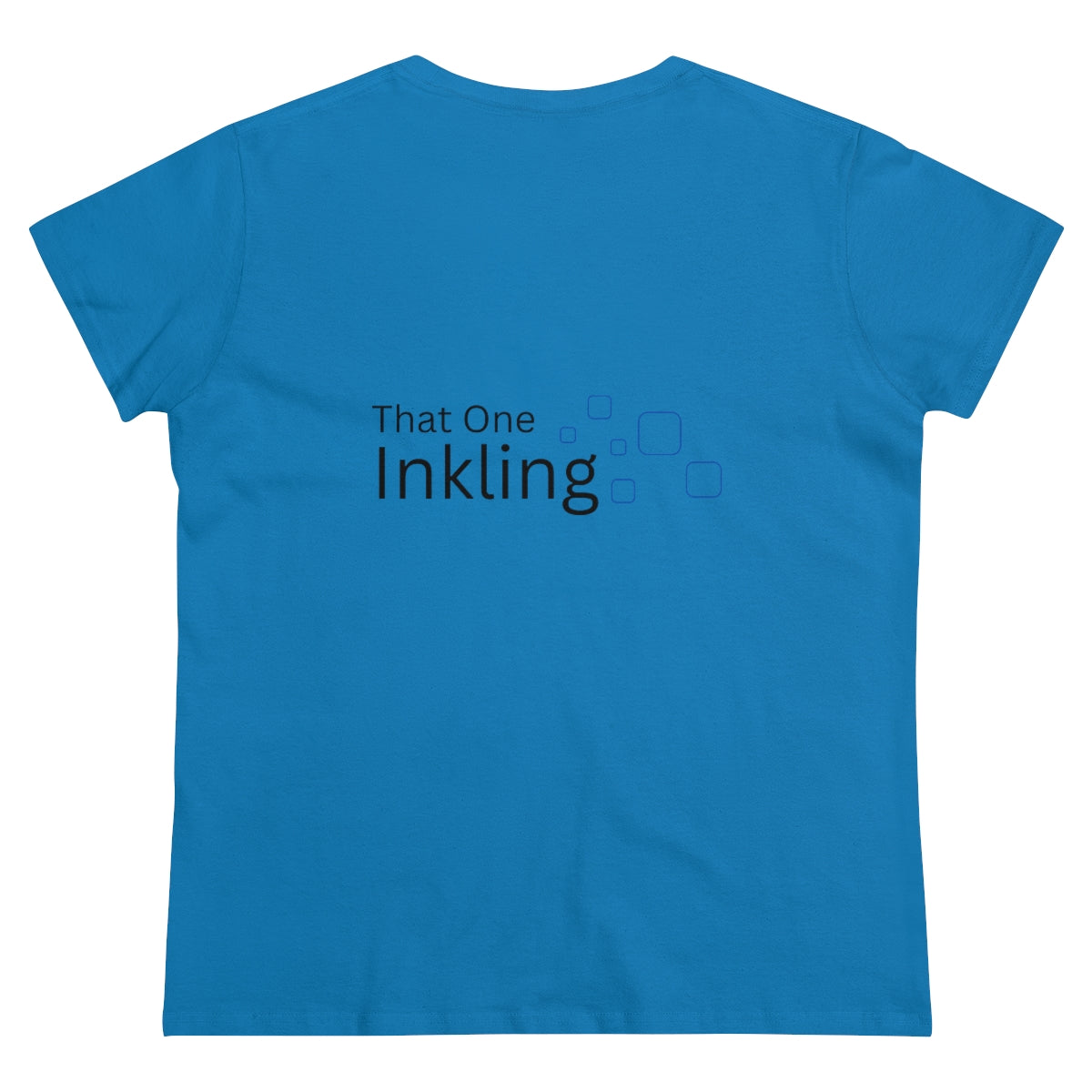 Women's Midweight Cotton Tee (Front and Back Design)