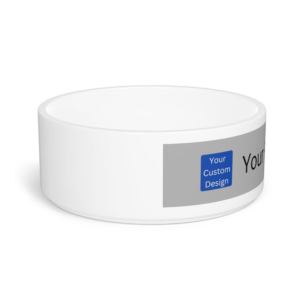 Customizable Pet Bowl