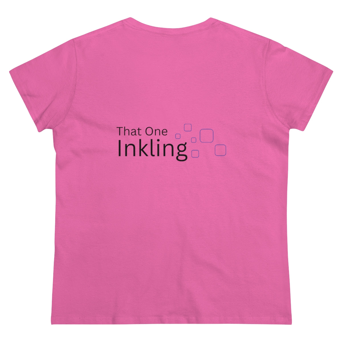 Women's Midweight Cotton Tee (Front and Back Design)