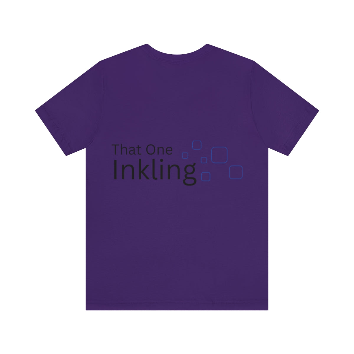 Unisex Jersey Short Sleeve Tee (Front and Back Design)
