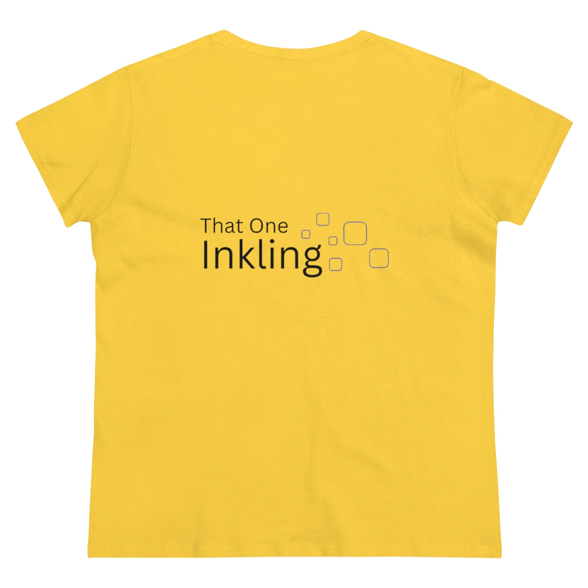 Women's Midweight Cotton Tee (Front and Back Design)