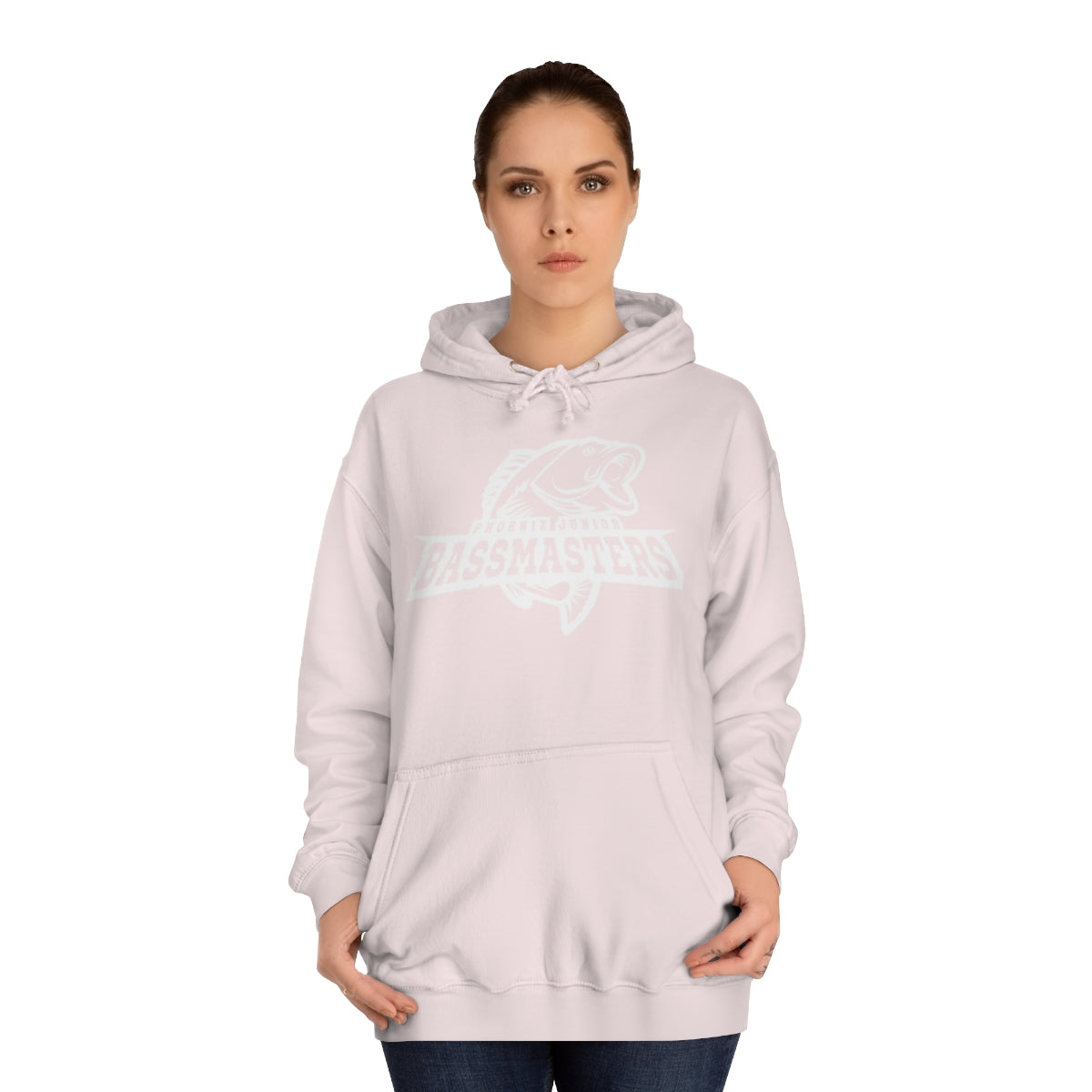 Junior Bassmasters Adult Hoodie - White Logo