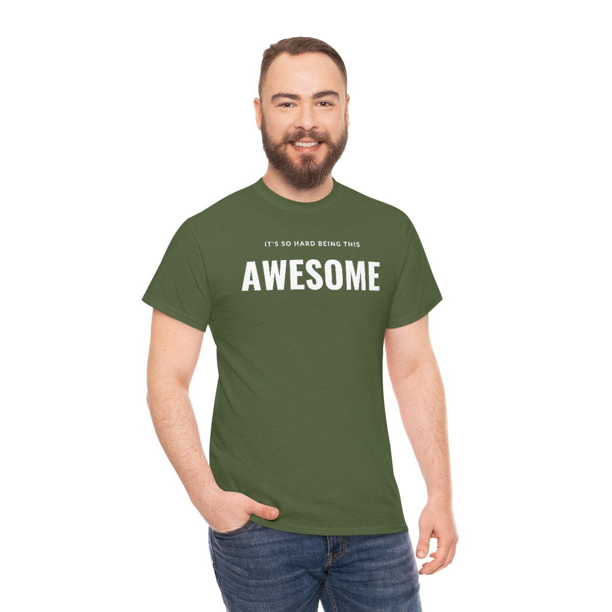It's hard being this AWESOME Tee