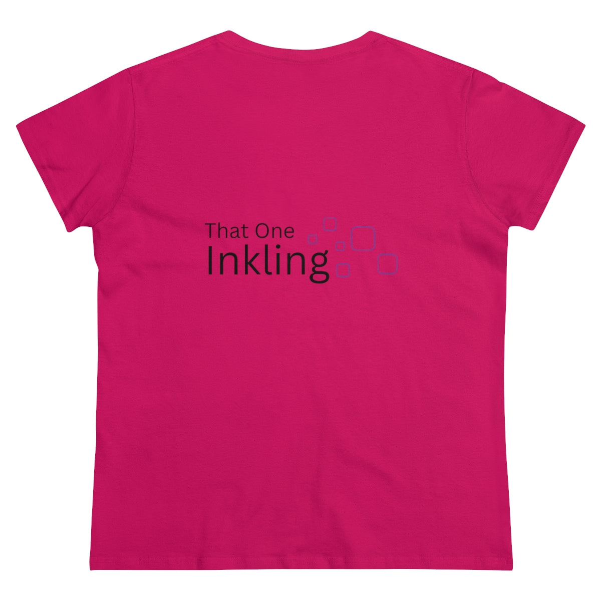Women's Midweight Cotton Tee (Front and Back Design)