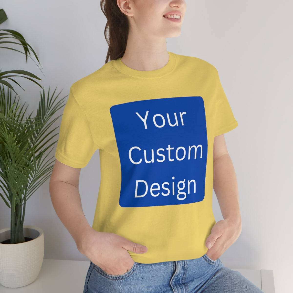Unisex Jersey Short Sleeve Tee (Front Design Only)