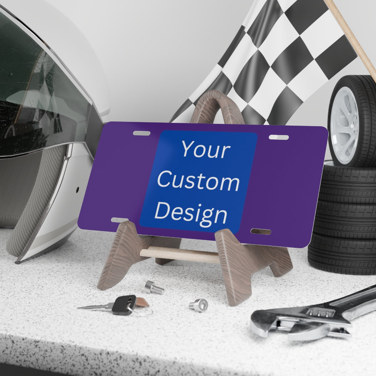 Customizable Vanity Plate