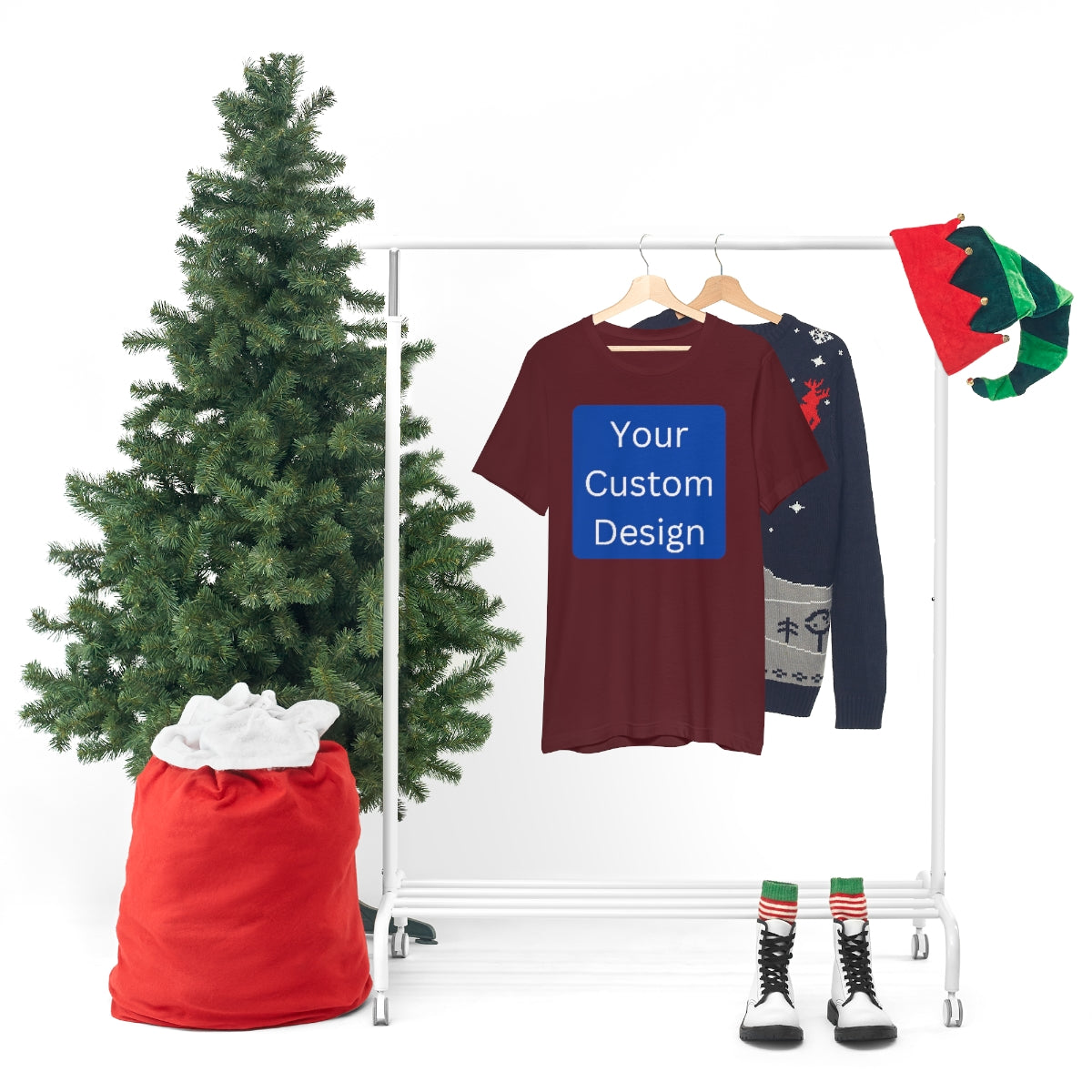 Unisex Jersey Short Sleeve Tee (Front and Back Design)