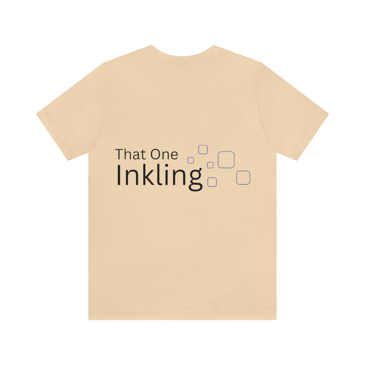 Unisex Jersey Short Sleeve Tee (Front and Back Design)