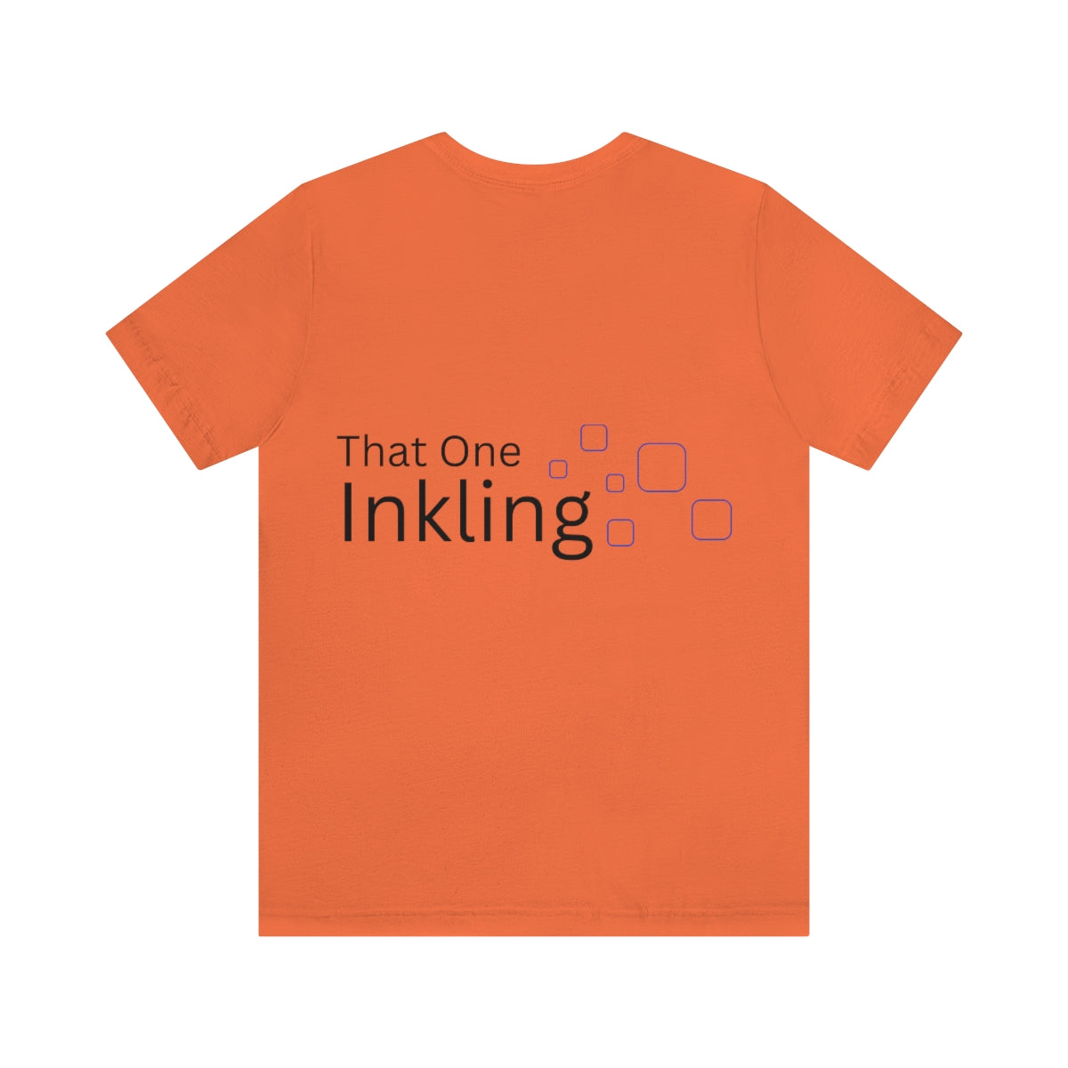 Unisex Jersey Short Sleeve Tee (Front and Back Design)