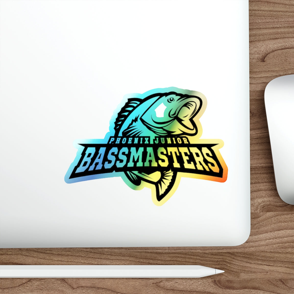 Holographic Die-cut Stickers - Junior Bassmasters