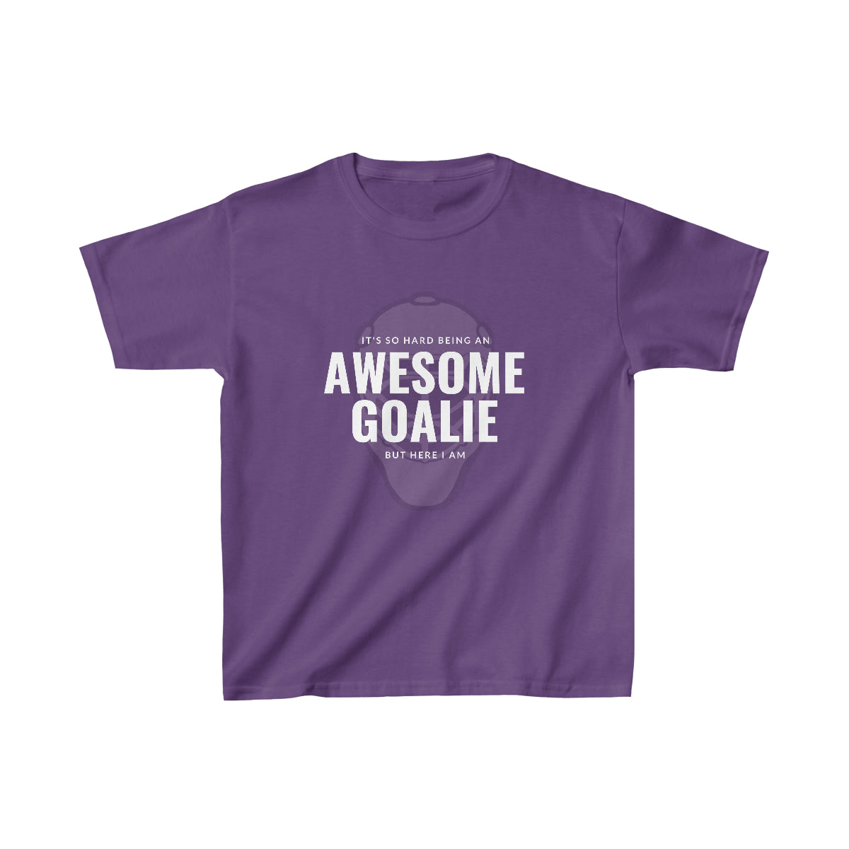 It's hard being an AWESOME GOALIE, but here I am - Youth Tee