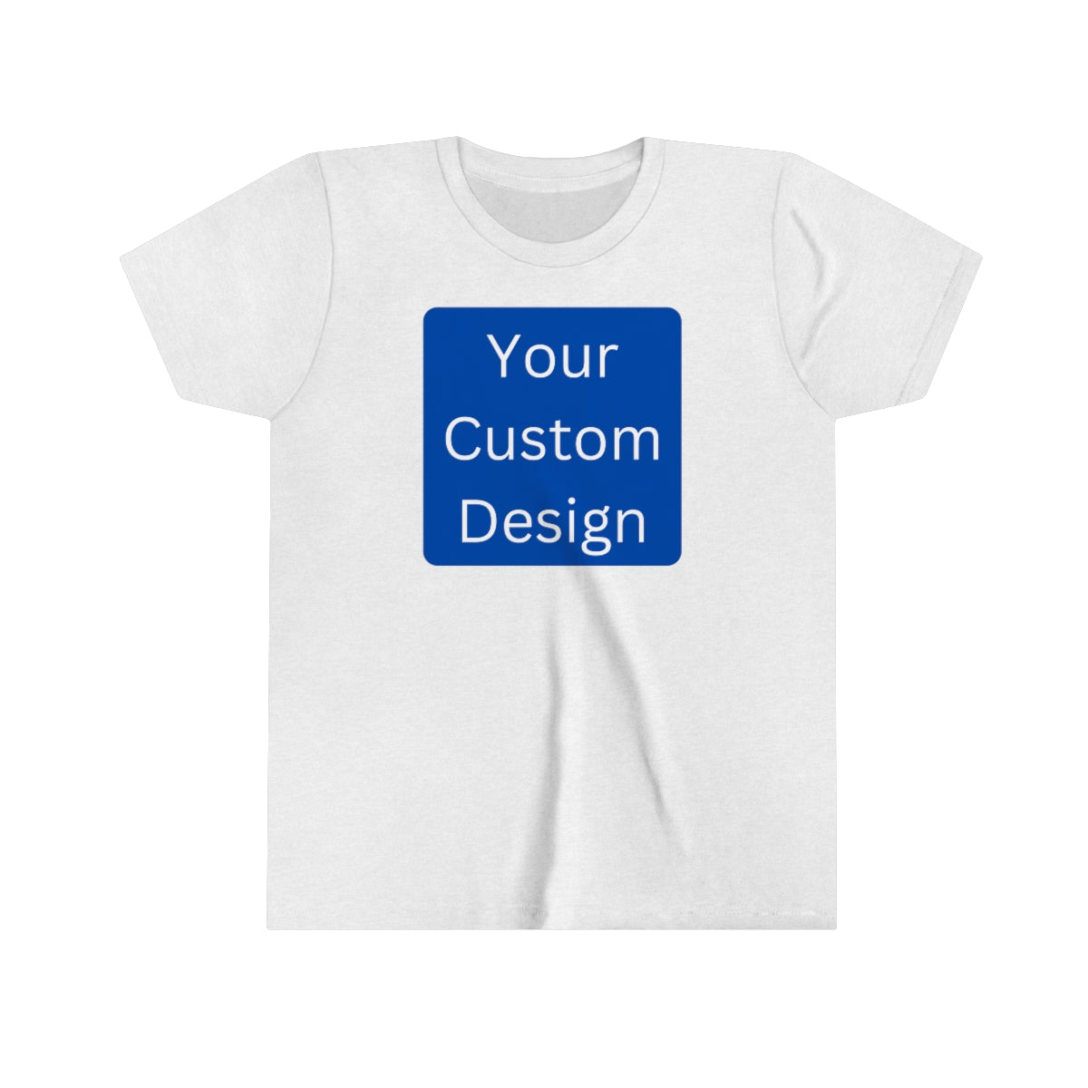 Youth Short Sleeve Tee (Front and Back Design)