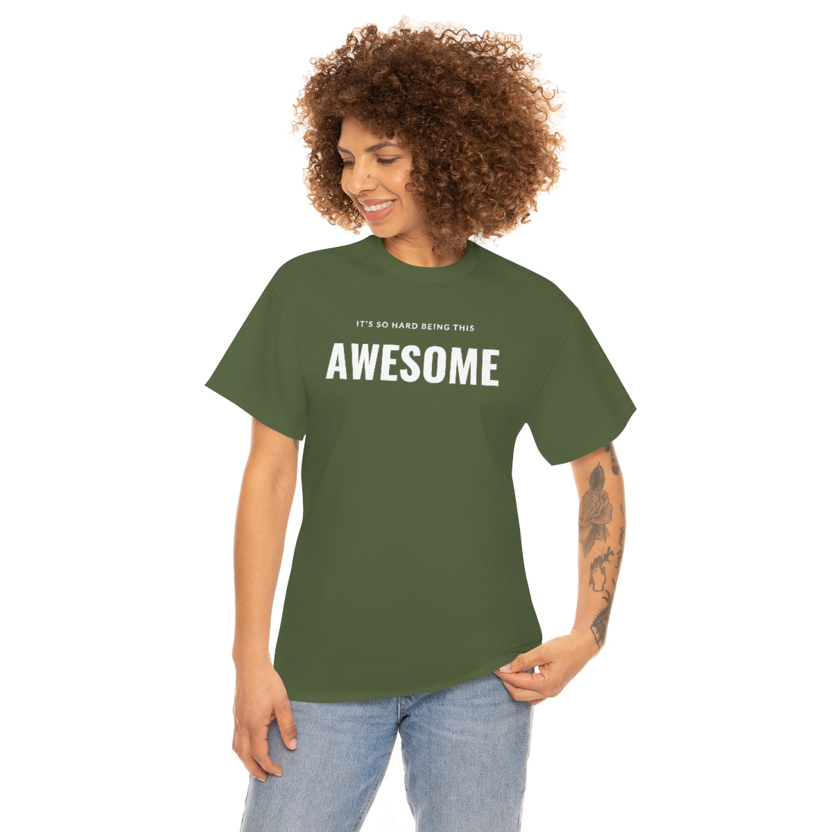 It's hard being this AWESOME Tee