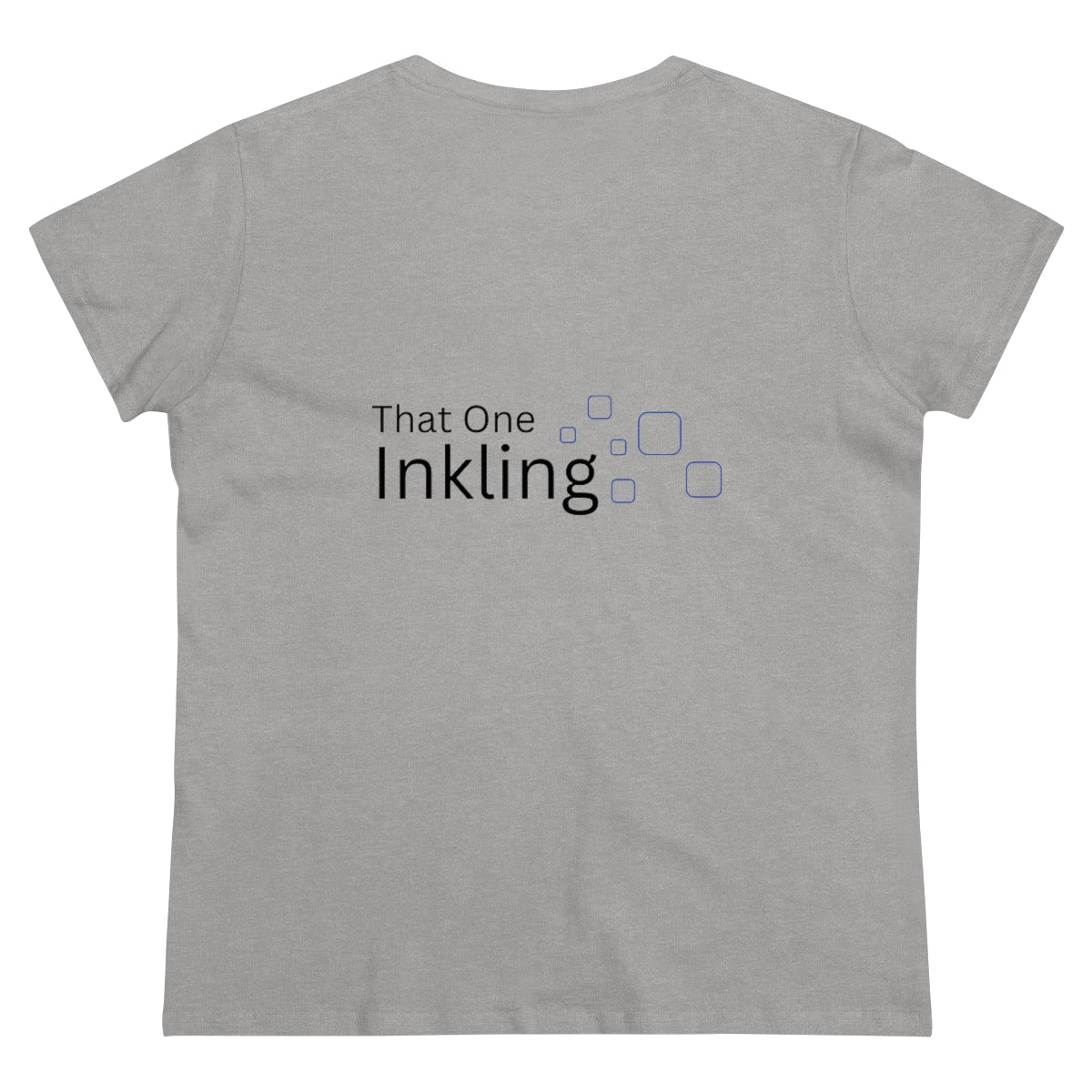 Women's Midweight Cotton Tee (Front and Back Design)
