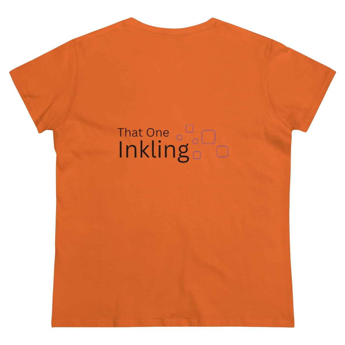Women's Midweight Cotton Tee (Front and Back Design)