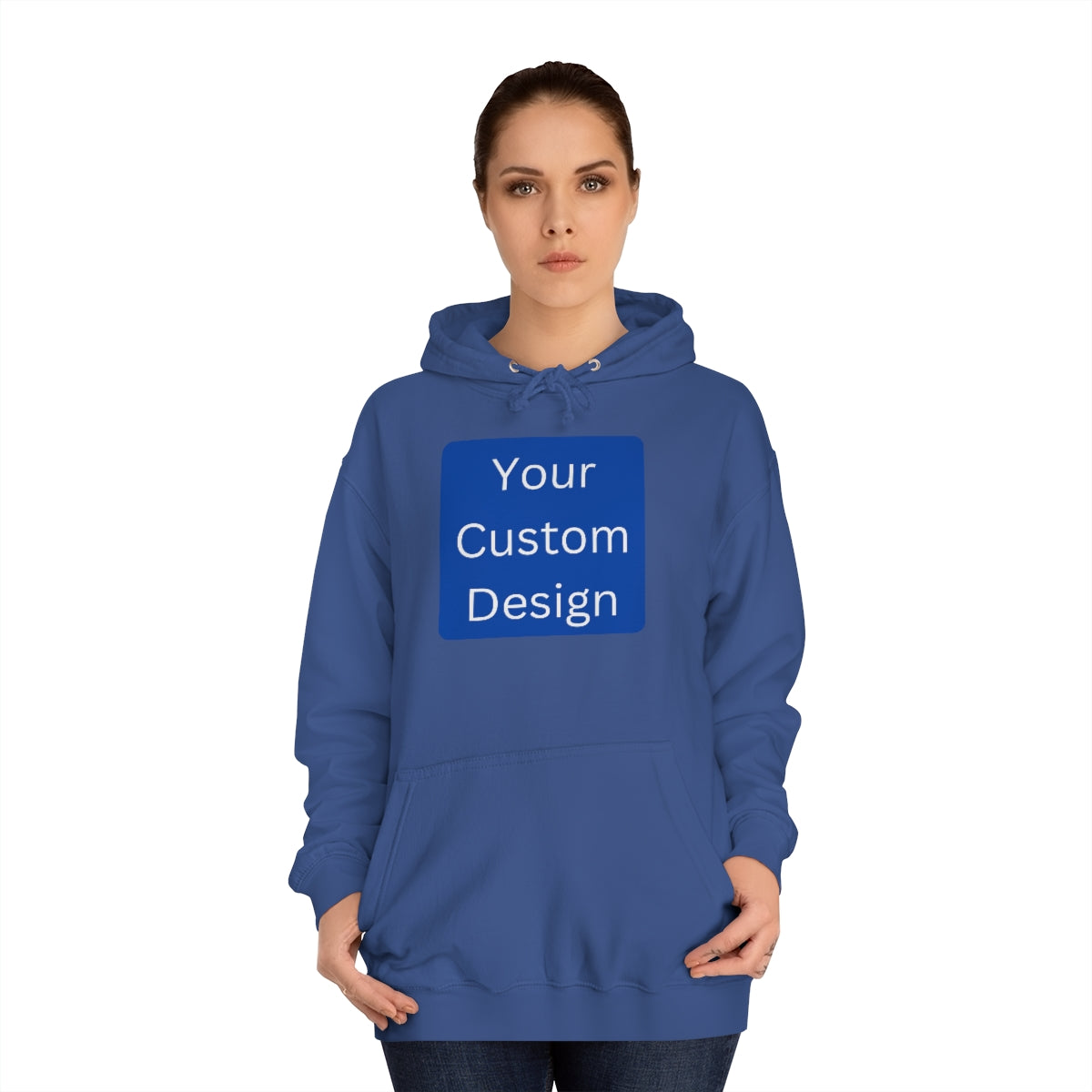 Unisex College Hoodie - Customization (Front Design Only)