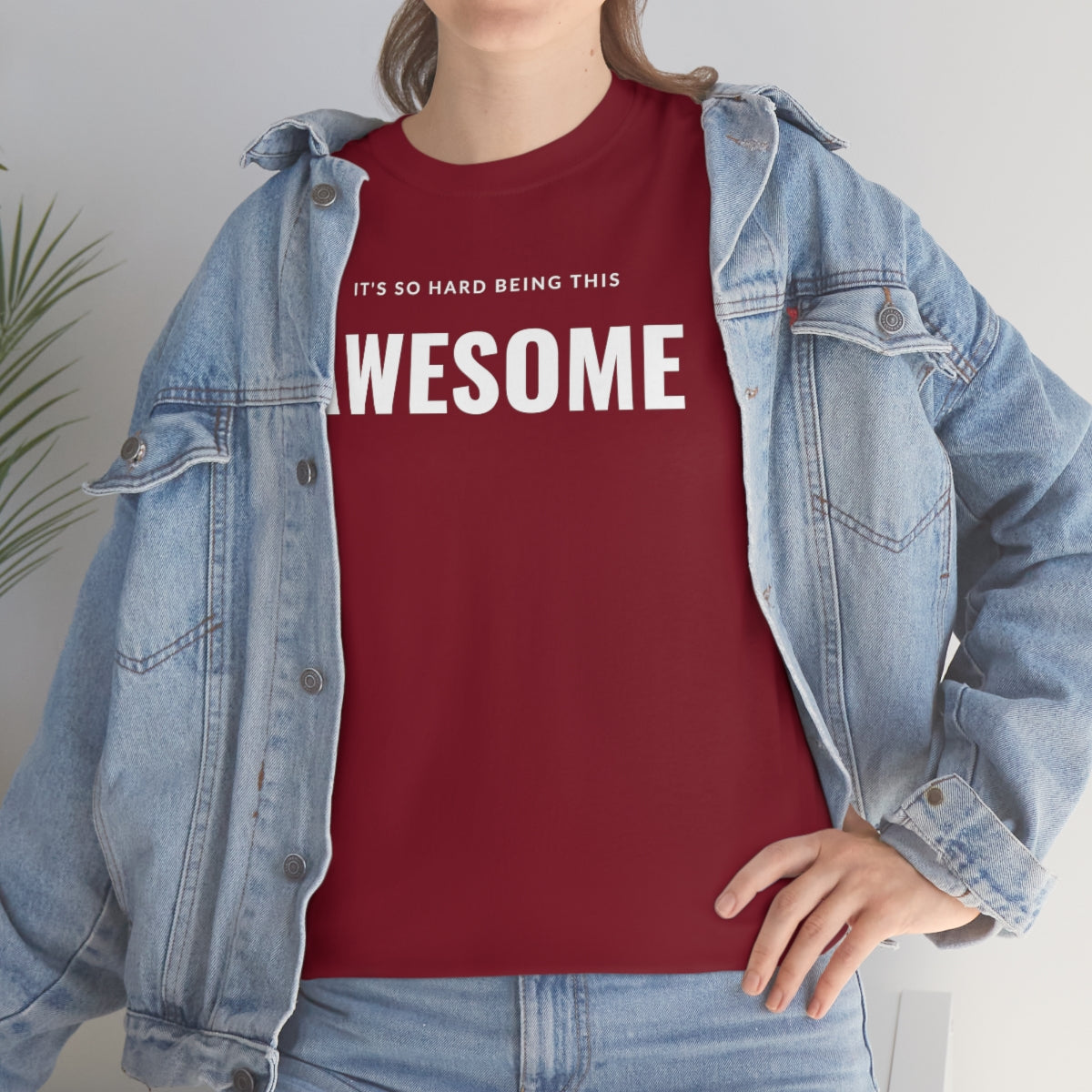It's hard being this AWESOME Tee