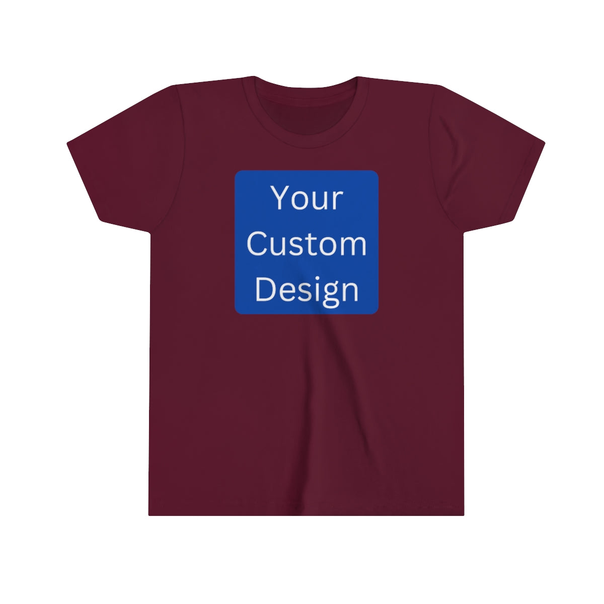Youth Short Sleeve Tee (Front and Back Design)