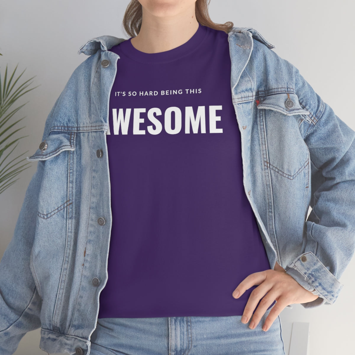 It's hard being this AWESOME Tee