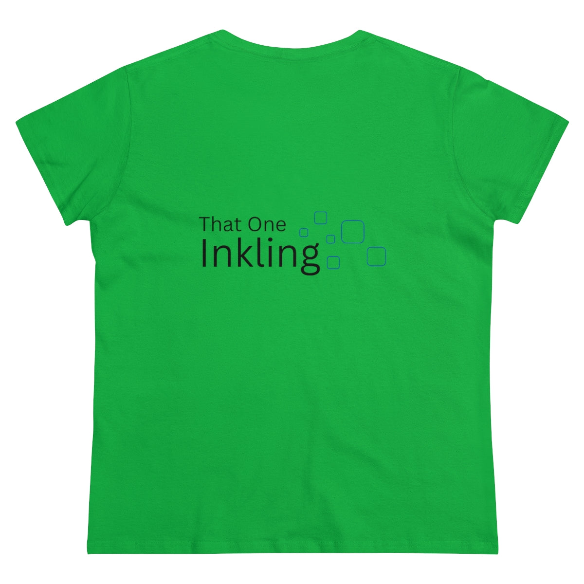 Women's Midweight Cotton Tee (Front and Back Design)