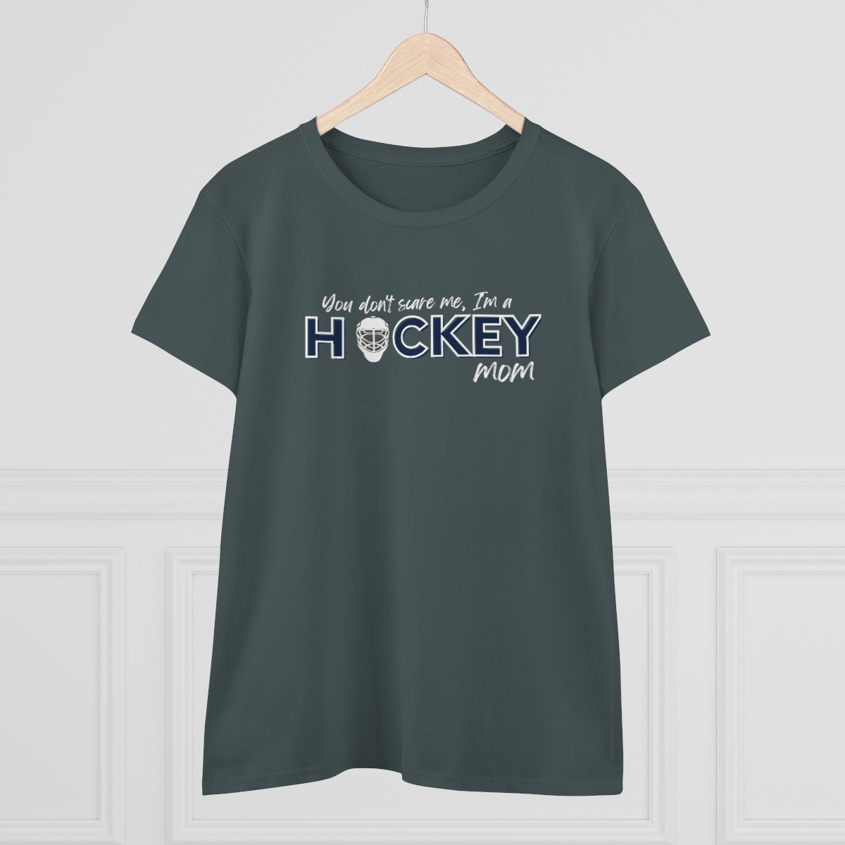 You don't scare me, I'm a Hockey Mom - Ladies Tee