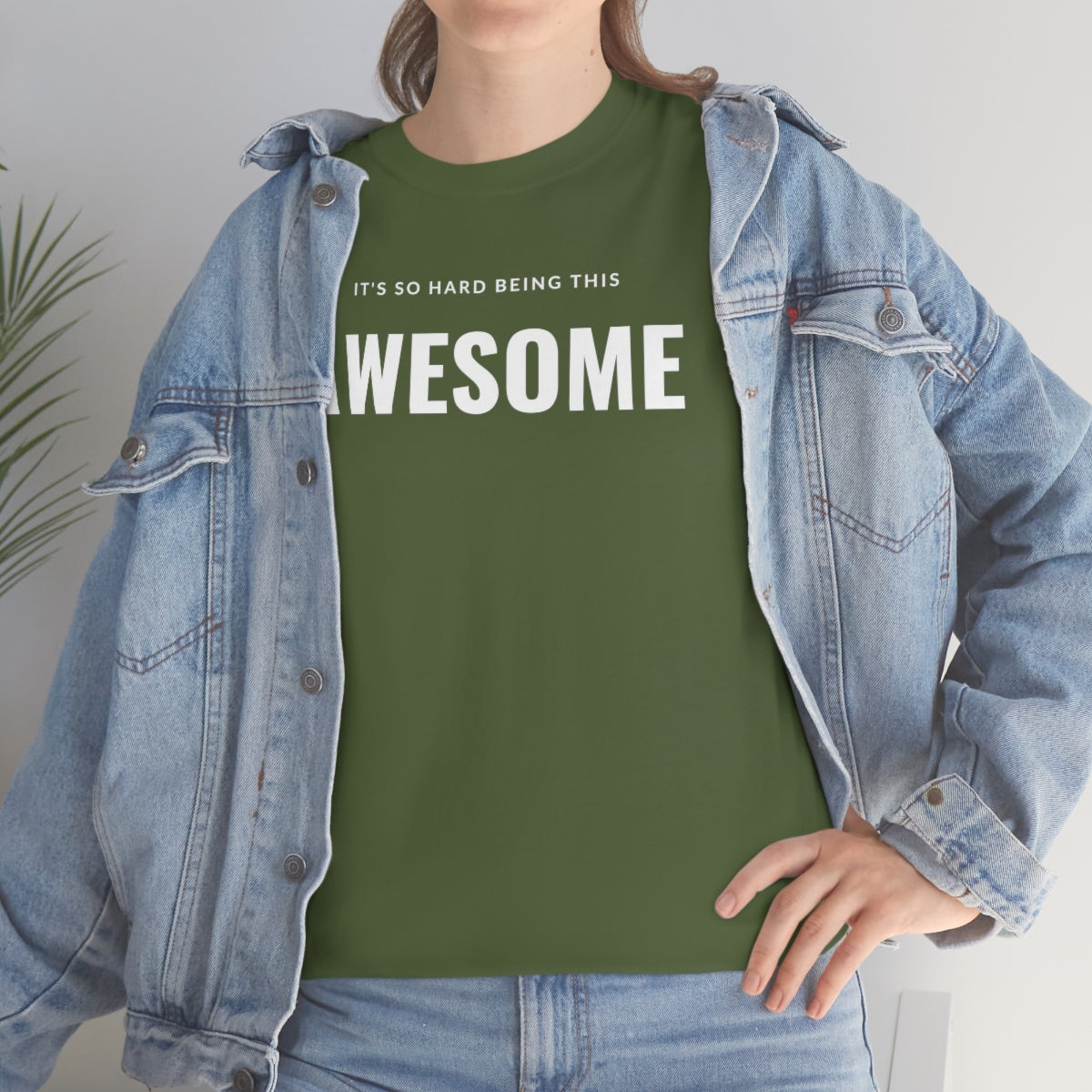 It's hard being this AWESOME Tee