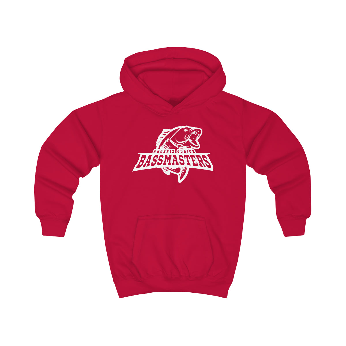 Junior Bassmasters Youth Hoodie - White Logo