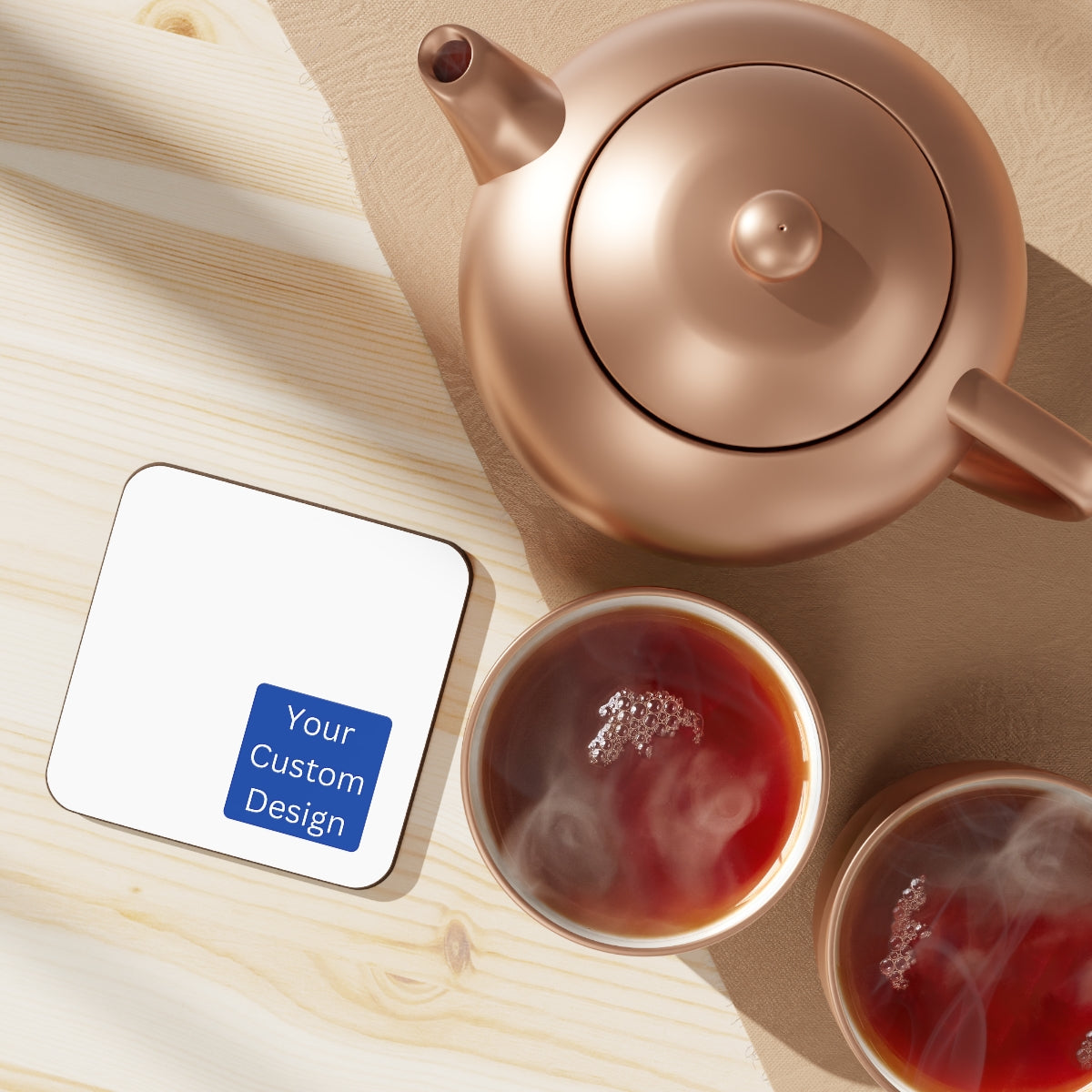 Customizable Hardboard Back Coaster