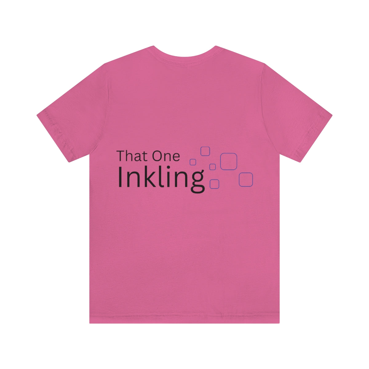 Unisex Jersey Short Sleeve Tee (Front and Back Design)